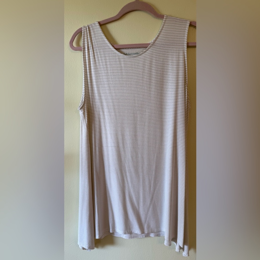 Striped Sleeveless Top